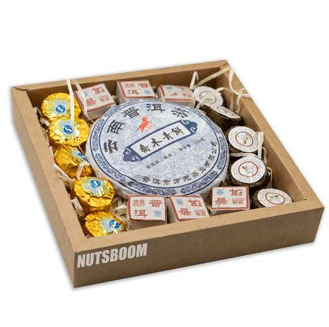 Подарунковий набір чаю «Пуер-Мікс». Вишуканий елітний чай