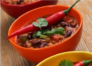 Рецепт від Фуд Бум - Гострий мексиканський чилі з куркою