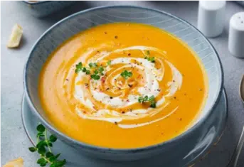 Рецепт від Фуд Бум - Крем-суп з сушеною різаною морквою 