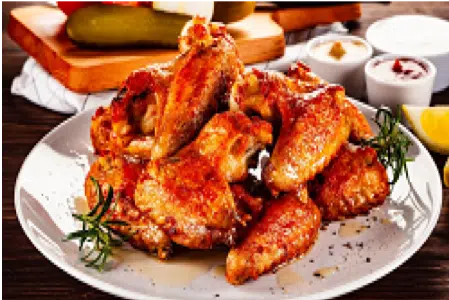 Рецепт від Фуд Бум - Курячі крильцята в медово-гірчичній глазурі