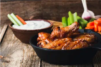 Рецепт від Фуд Бум - Пекучі курячі крильця