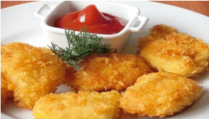 Рецепт від Фуд Бум - Пікантні курячі нагетси з перцем чилі