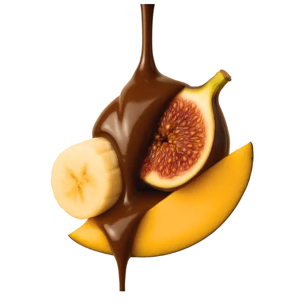 Фрукти в шоколаді