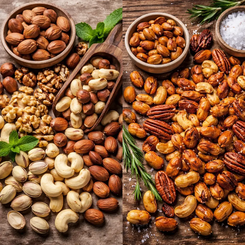 Які горіхи корисніші: сирі чи смажені — користь та поради купити
