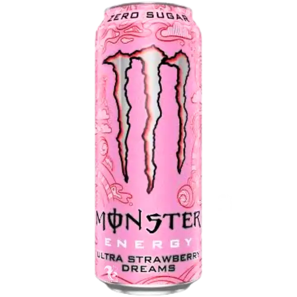 Напій Енергетичний Monster Strawberry Dreams (без цукру), 500мл купити