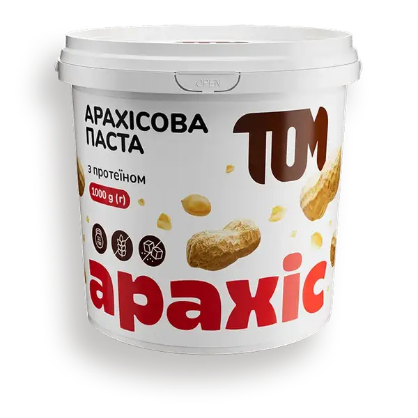 Арахісова паста з протеїном, 1кг купити