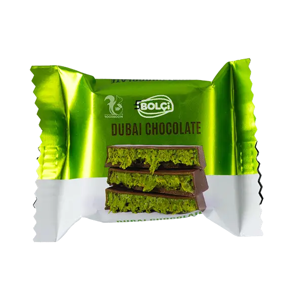 Дубайський шоколад з фісташкою, 16г купити
