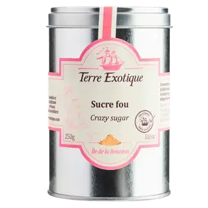 Цукор тростинний з какао, бобами Тонка та ваніллю Terre Exotique, 250г купити