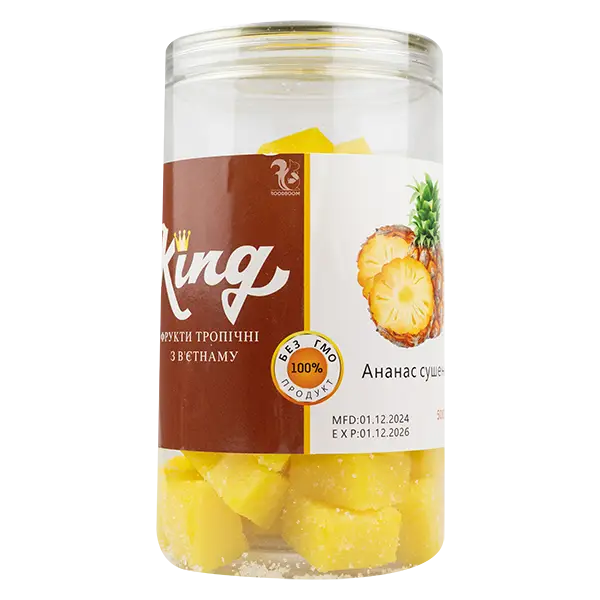 Ананасові мармеладки King, 500г купити