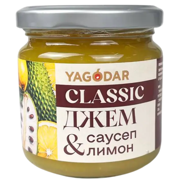 Джем саусеп-лимон Yagodar (з мін.цукру), 210г купити