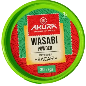 Приправа Васабі Akura, 30г купити