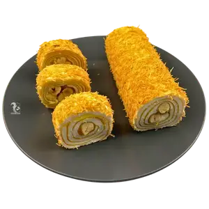 Турецький рахат-лукум №3409 з лимоном, горіхами та катаїфі, 100 г купити