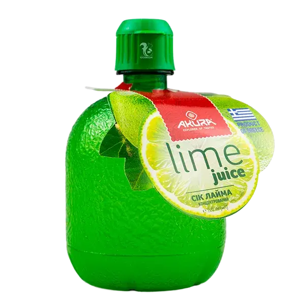 Сік лайму концентрований Akura, 220мл купити