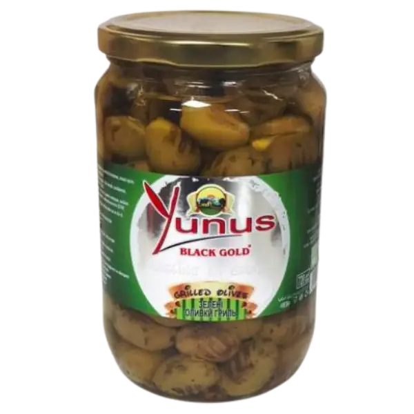 Оливи зелені гриль Yunus (без кісточки), 650г купити