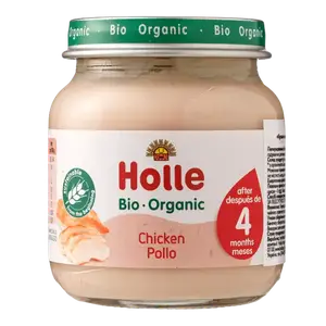 Дитяче харчування Курка пюре органічне Holle (з 4 місяців), 125г купити