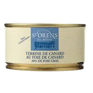 Террін качиний з 20% фуа-гра Les Delices De Saint Orens, 130г купити
