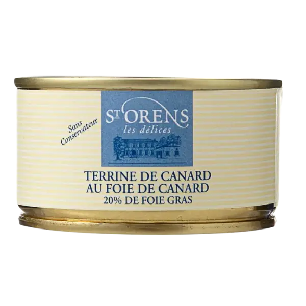 Террін качиний з 20% фуа-гра Les Delices De Saint Orens, 130г купити
