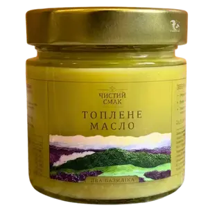 Топлене масло Гхі зі смаком базиліків, 212 мл купити