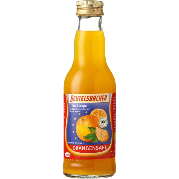 Сік апельсиновий органічний Beutelsbacher, 200мл купити
