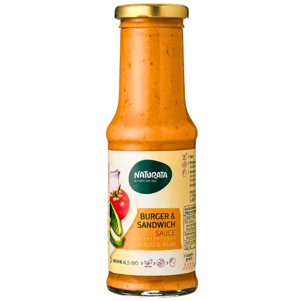Соус для бургерів та сендвічів органічний Naturata, 210мл купити