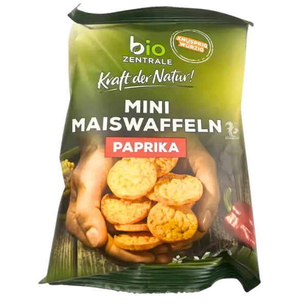 Коржики кукурудзяні з паприкою органічні Bio Zentrale, 50г купити