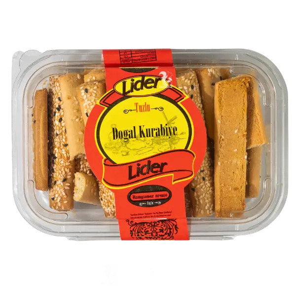 Натуральне солоне печиво Lider №18, 390г купити