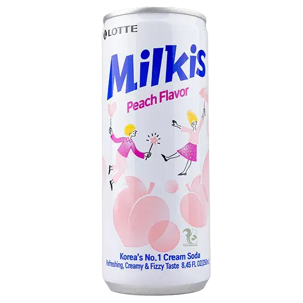 Напій газований молочний Мілкіс персик, 250мл купити