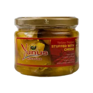 Жовтий перець фарширований сиром Yunus, 290г купити