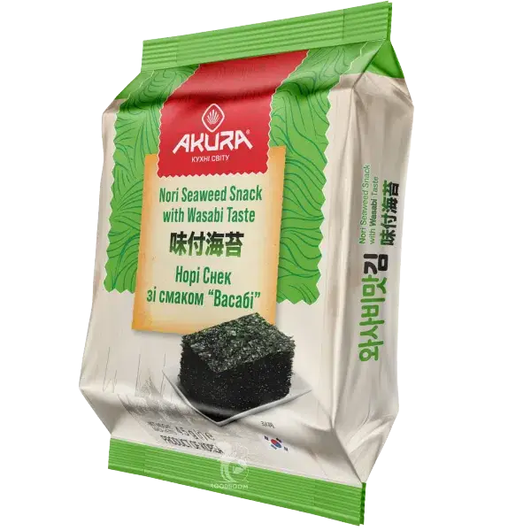 Чипси Норі Васабі AKURA купити