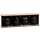 Набір чаю в дерев'яній підставці №3 (4 банки), 415г купити недорого в Україні, фото 3310