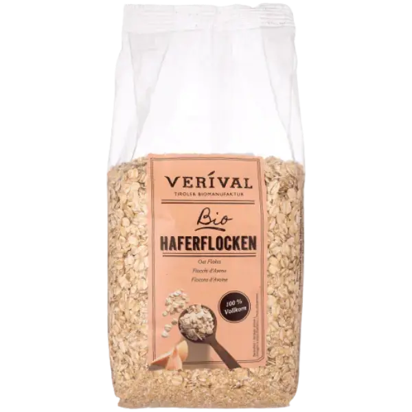 Пластівці вівсяні органічні Verival, 500г купити