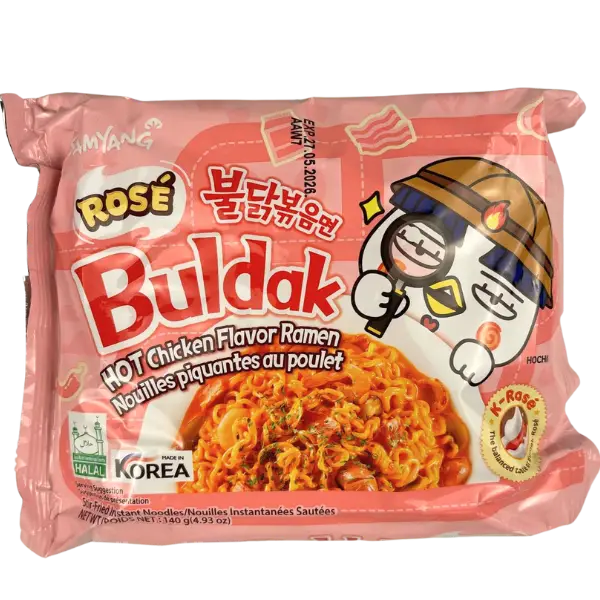 Локшина Buldak зі смаком гострої курки Rose, 140г купити