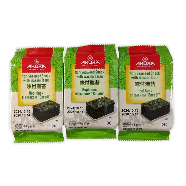 Чипси Норі Васабі (3шт) купити