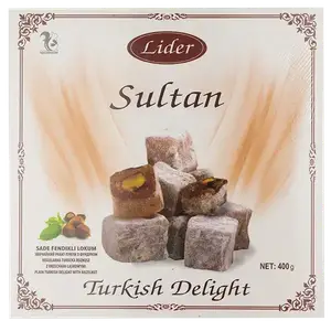 Турецький рахат-лукум Lider з фундуком, 400г купити