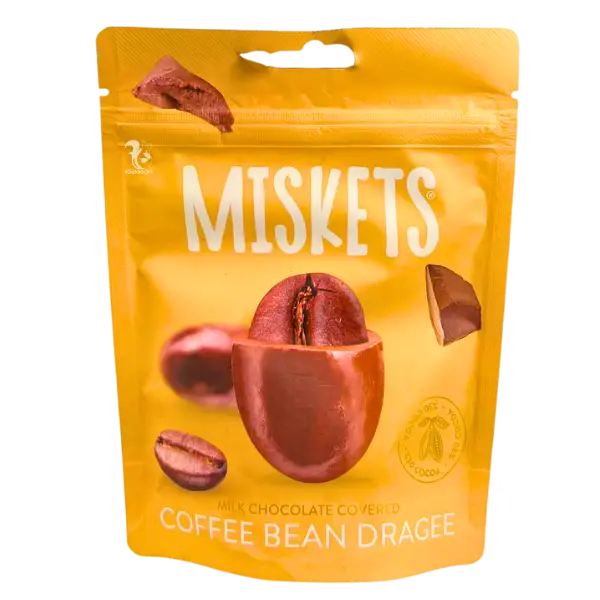 Драже Miskets з кавовими зернами в молочному шоколаді, 70г купити