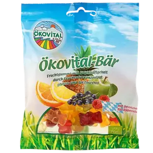 Цукерки желейні Ведмедики органічні Okovital, 80г купити