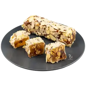 Турецький рахат-лукум №2703 з мигдалевими пластівцями, 200 г купити