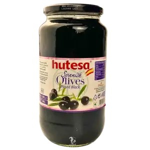 Маслини чорні Hutesa (без кісточки), 900г купити