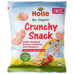 Сердечка кукурудзяні Овес і малина органічні Holle (з 10 місяців), 30г купити