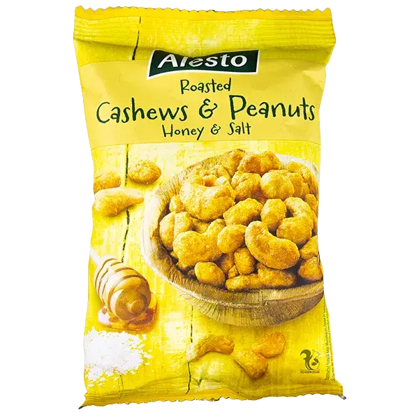 Горіхи кеш'ю та арахіс з медом та сіллю Alesto, 200г купити