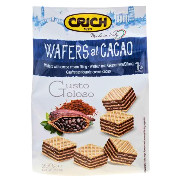 Вафлі з какао Crich, 250г купити