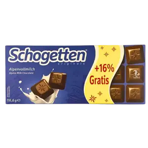 Молочний шоколад класичний Schogetten, 116,6г купити