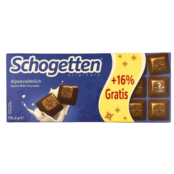 Молочний шоколад класичний Schogetten, 116,6г купити