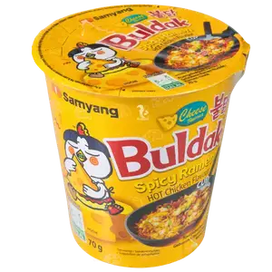 Локшина Buldak Ramen гостра курка з сиром, 70г купити