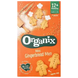 Пряники міні Джинджермен органічні Organix, 5х20г купити