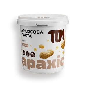 Арахісова паста з шматочками арахісу (кранч), 500г купити