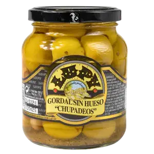 Оливки Lupy з часником (без кісточки), 350г купити