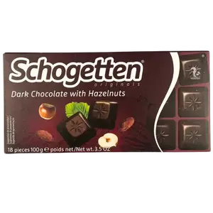 Темний шоколад з лісовими горіхами Schogetten, 100г купити