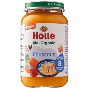 Дитяче харчування Кус-куc з куркою пюре органічне Holle (з 8 місяців), 220г купити