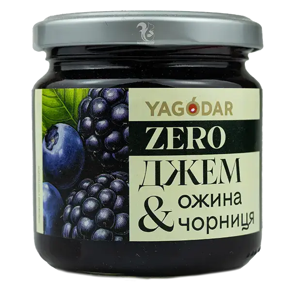 Джем з ожиною та чорницею (без цукру), 210г купити